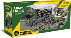 10-in-1 Die-cast Military Army Mini Vehicle Toy Set