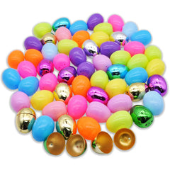150Pcs Metallic Shining Eggs and Golden Eggs SShells 2.3in