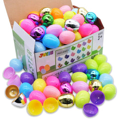 150Pcs Metallic Shining Eggs and Golden Eggs SShells 2.3in