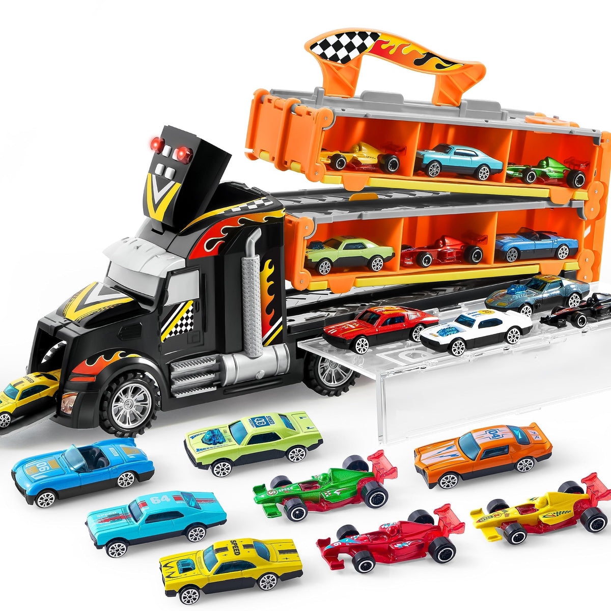 Foldable Decks Carrier Truck Set