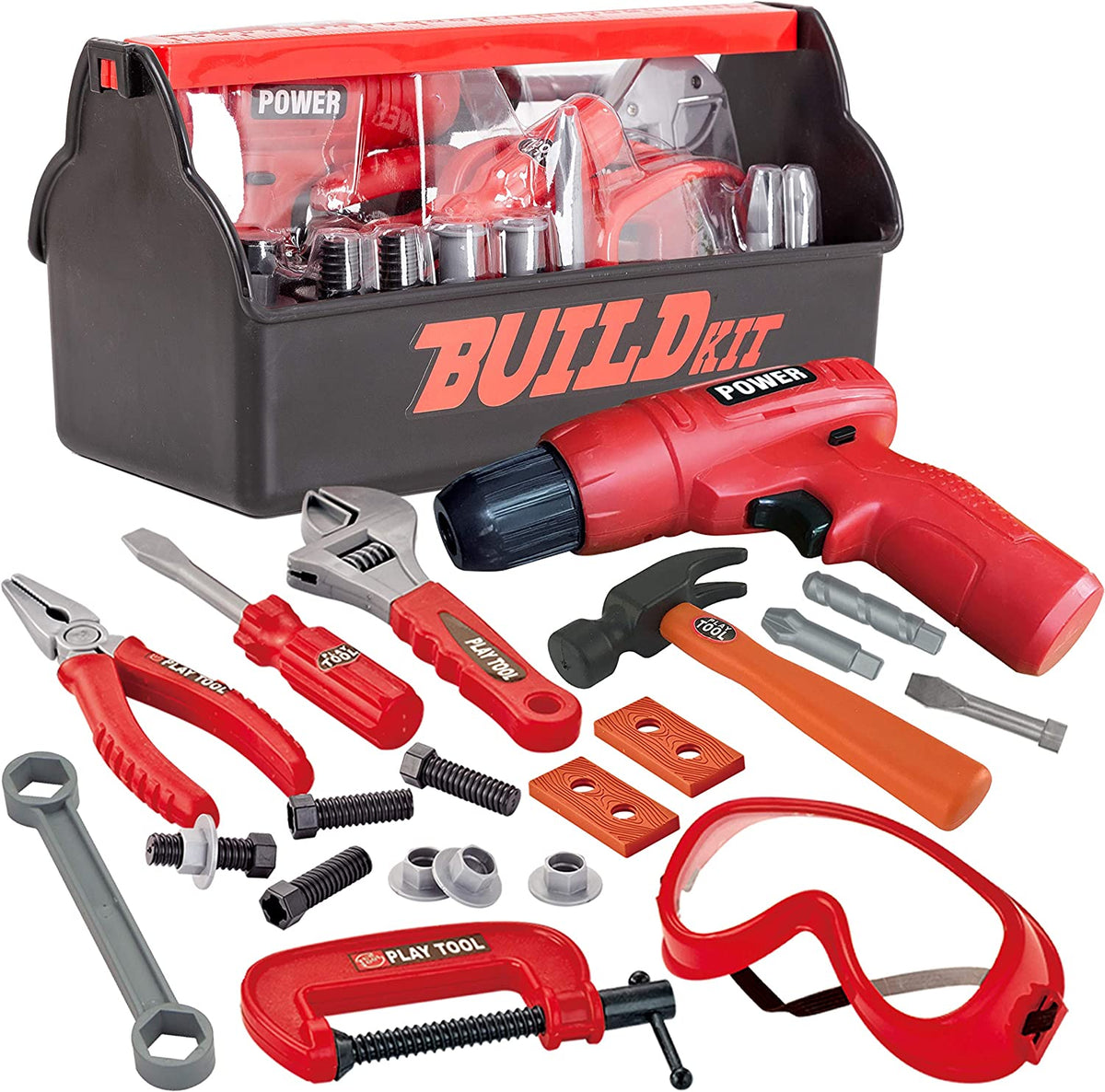 19 Pieces Construction Tool Set