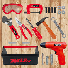 19 Pieces Construction Tool Set
