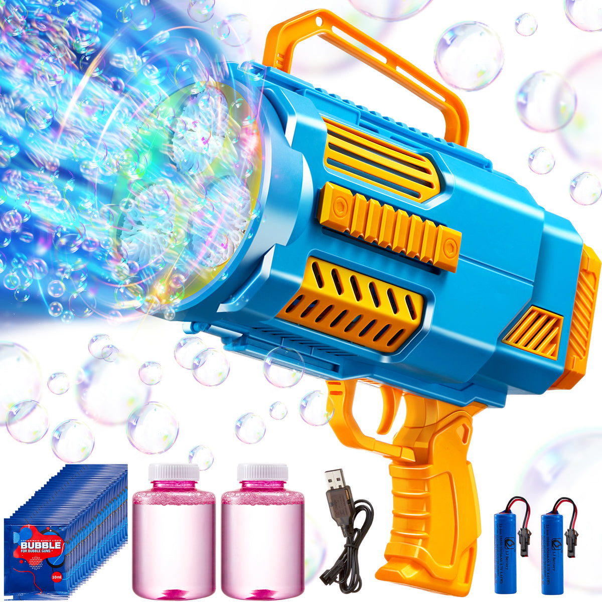 30 Holes Bubble Machine Gun Toy