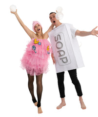 Adult Group Soap Loofah Bubbles Costume-Standard