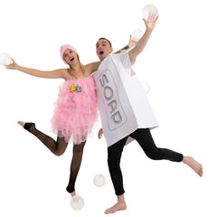 Adult Group Soap Loofah Bubbles Costume-Standard