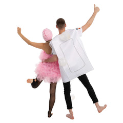 Adult Group Soap Loofah Bubbles Costume-Standard