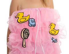 Adult Group Soap Loofah Bubbles Costume-Standard