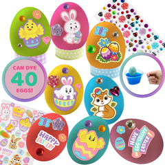 20Pcs DIY Easter Dye Egg Decorating Kit