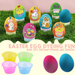 20Pcs DIY Gradient Color Easter Egg Decorating Kit