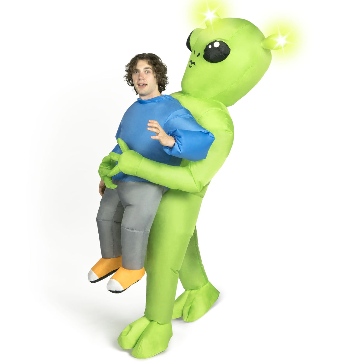Child Alien Light-up Deluxe Inflatable Costume