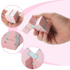 28Pcs Infinity Cube with Kids Valentines Cards for Classroom Exchange