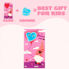 28Pcs Kids Valentines Cards with Heart Shaped Slime-Classroom Exchange Gifts