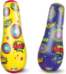 2 Pack Inflatable Bopper with Bounce-Back Action