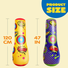2 Pack Inflatable Bopper with Bounce-Back Action