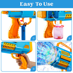 30 Holes Bubble Machine Gun Toy