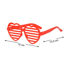 32Pcs Shade Glasses with Heart Shaped Shutter and Kids Valentines Cards