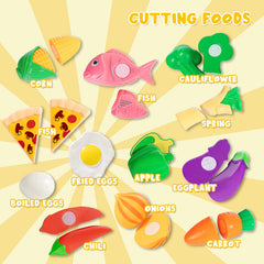 36 Pieces Cooking Pretend Play