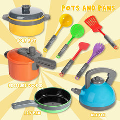 36 Pieces Cooking Pretend Play