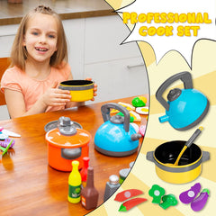 36 Pieces Cooking Pretend Play