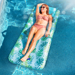 Fabric Cover Inflatable Pool Float
