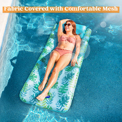 Fabric Cover Inflatable Pool Float