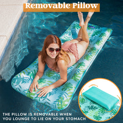 Fabric Cover Inflatable Pool Float