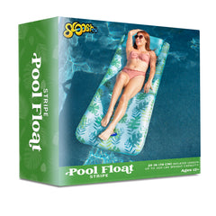 Fabric Cover Inflatable Pool Float