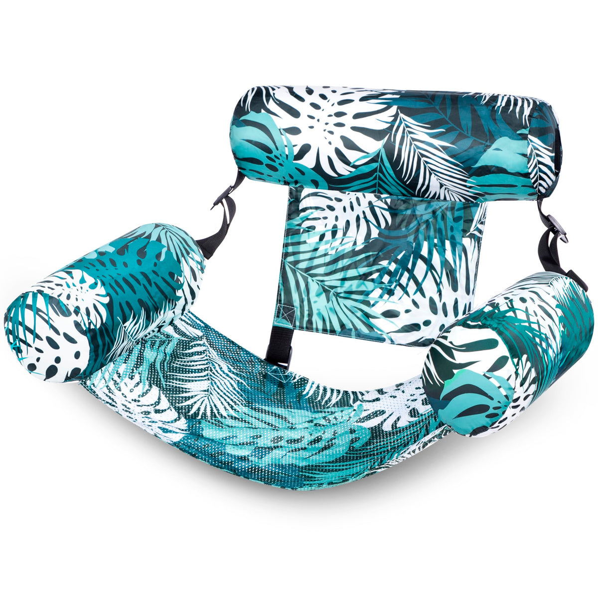 30"x16"x24' Tropical Leaves Adjustable Hammock Chair (Green)