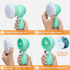 2-in-1 Bazooka Bubble Gun, Mint