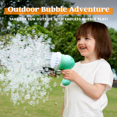 2-in-1 Bazooka Bubble Gun, Mint