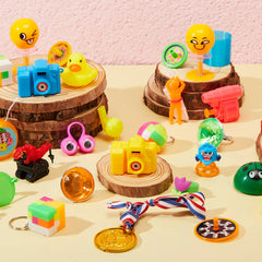 48Pcs Assorted Toys Prefilled Easter Eggs 2.5in
