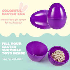 500Pcs 2.3in Colorful Easter Egg Shells for Easter Egg Hunt