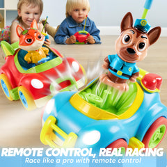 Race 'n Bump Remote Control Racing Car Set