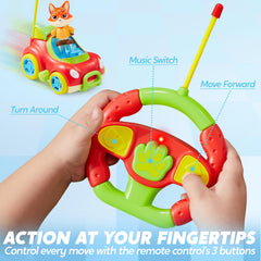 Race 'n Bump Remote Control Racing Car Set