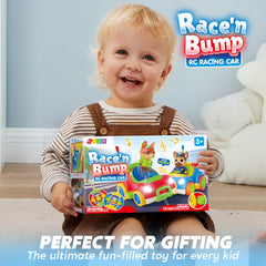 Race 'n Bump Remote Control Racing Car Set