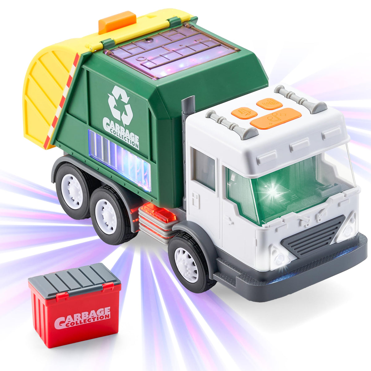 GlowRover-LED Garbage Truck