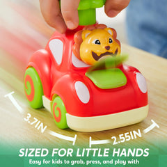 Press 'n Roll 4 Pcs Toddler Pressing Car Set