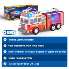GlowRover LED Fire Truck