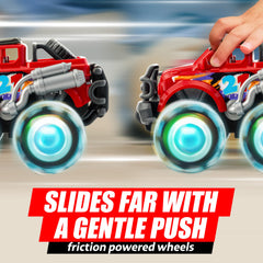 GlowRover 3Pcs LED Wheel Monster Truck