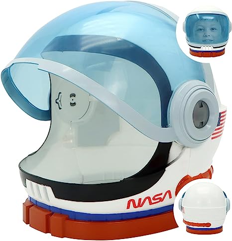 Helmet Blue and Orange Kid Astronaut