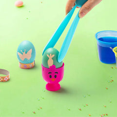 57Pcs DIY Easter Egg Dye Kit with Stencils and Colored Pens