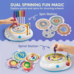 Spin Art Station