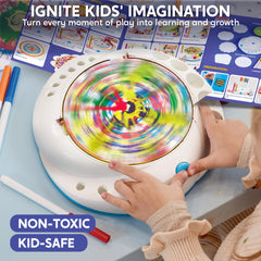 Spin Art Station