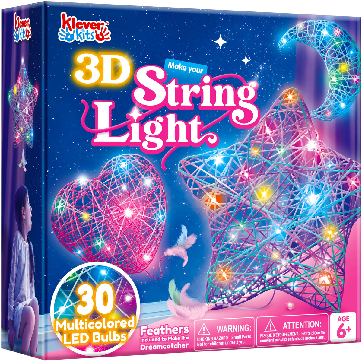 3D String Art Light Craft Kit