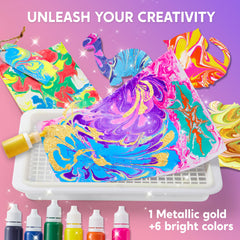 Marbling Paint Art Kit