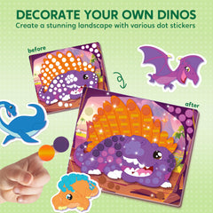 Dino Dot Art