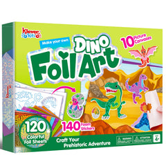 Dino Foil Art