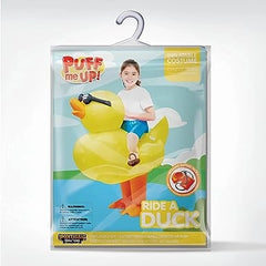 Child Ride-on Duck Inflatable Costume-M