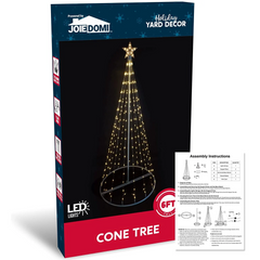 6ft Lightshow Cone Christmas Tree
