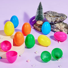 100Pcs Colorful Easter Egg Shell 3.15in